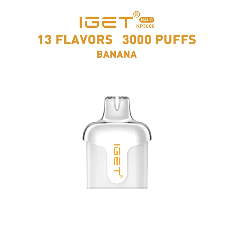 Banana - IGET Halo Pod 3000 Puffs