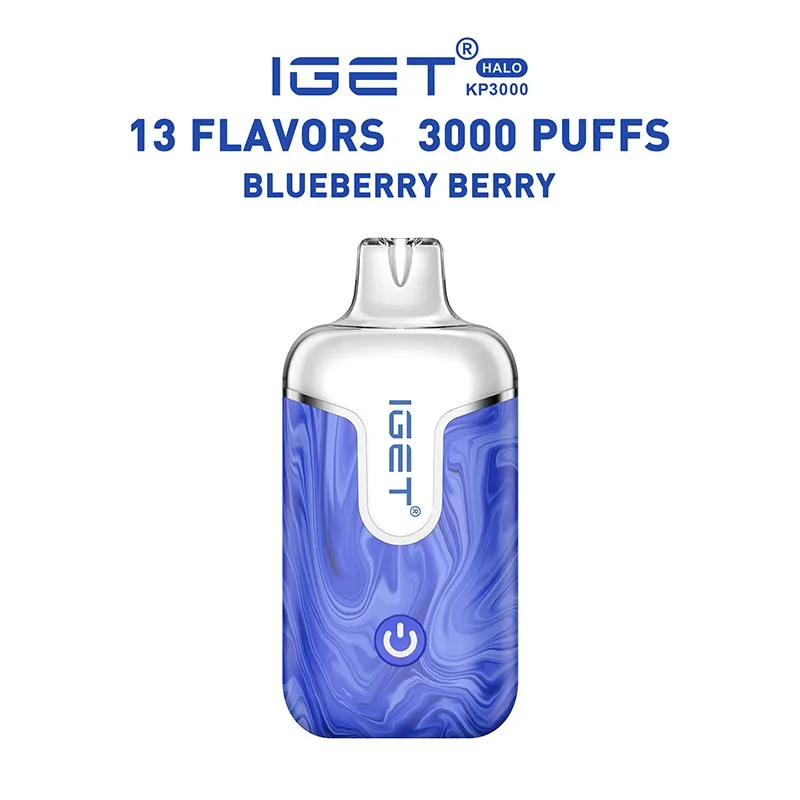 Blueberry Berry - IGET Halo 3000 Puffs