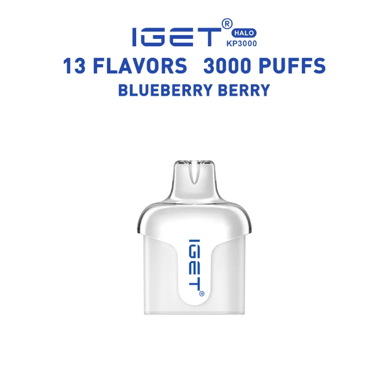 Blueberry Berry - IGET Halo Pod 3000 Puffs