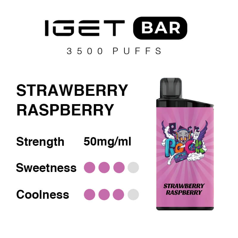 Iget Bar Plus Kit Cherry Pomegranate 40mg Nic Salt – The Vaper's Nest
